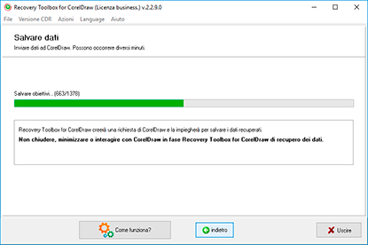 Envoie du fichier à CorelDRAW
